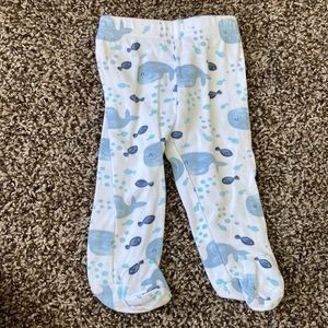 3-6 Month footies pajama pants